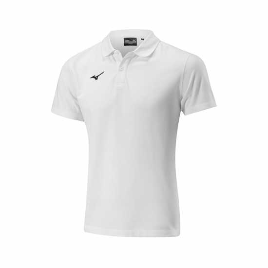 Mizuno Блуза С Яка Shizuoka Junior Polo Shirt Бяло Детски тениски тип поло
