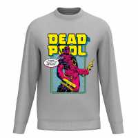 Marvel Deadpool Merc With Mouth Sweater  Мъжко облекло за едри хора
