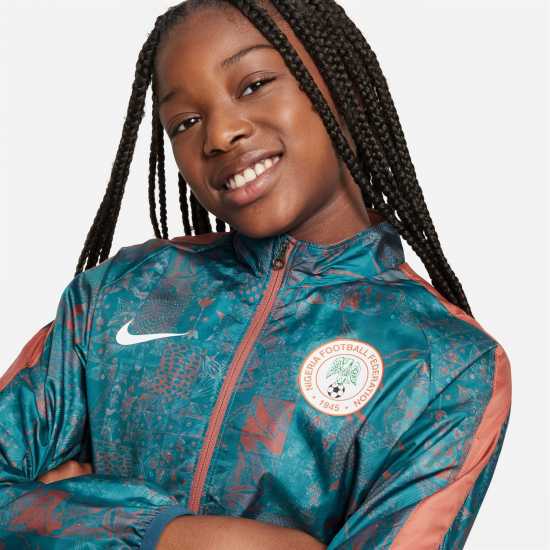 Nike Nigeria Awf Jacket 2023 Juniors  Футболни екипи за бягане