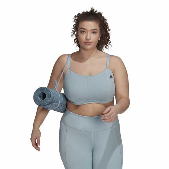 Adidas Yoga Studio Light-Support Bra (Plus Size) Womens  Спортни сутиени