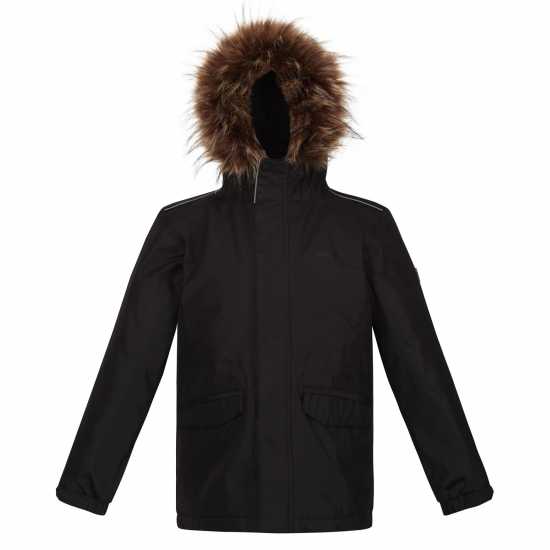 Regatta Kids' Tynley Parka Тъмно кафяво Regatta Kids' Tynley Parka Тъмно кафяво