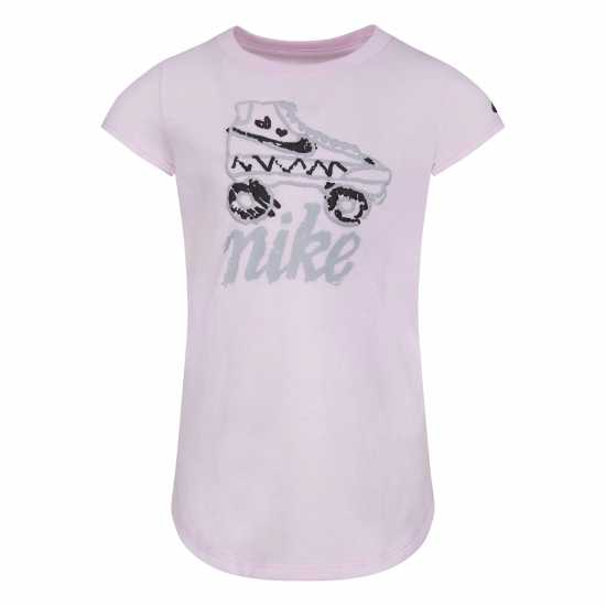 Nike Rollerskate T-Shirt Infants Pink Foam Детски тениски и фланелки