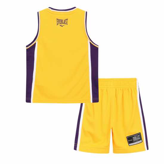 Everlast Basketball Set Infants Жълто/Черно 