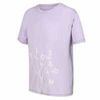 Regatta Alvarado Vi T-Shirt Pastel Lilac Детски тениски тип поло