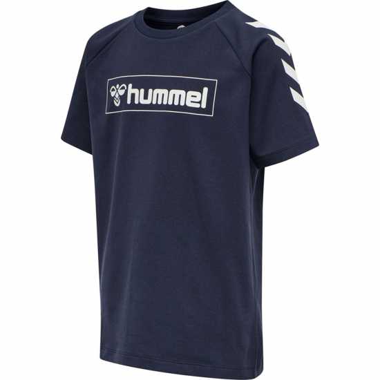 Hummel Тениска Момчета Box T Shirt Junior Boys  Детски тениски и фланелки