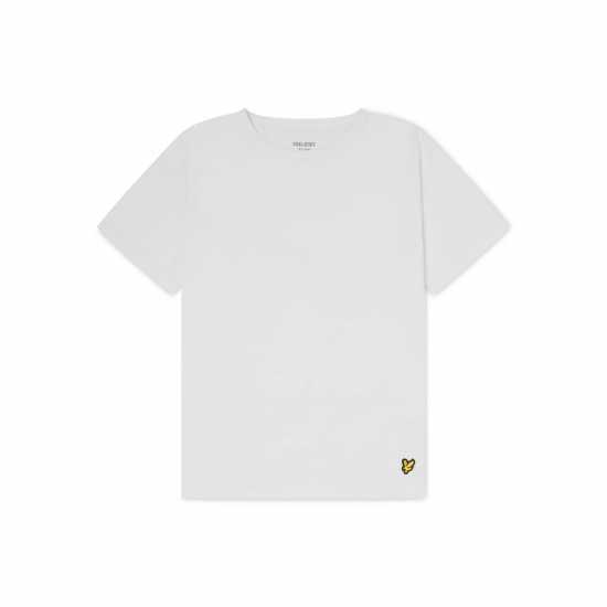 Lyle And Scott Short-Sleeve Pyjama Set White/Peacoat 