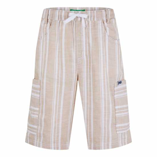 Colors Brmd S Jn99 Beige Stripe Детски къси панталони