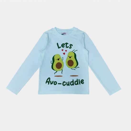 Star Kids' 3 Pack Cotton Fruit & Animal Print Long Sleeve Pyjama Set Плодове Star Kids' 3 Pack Cotton Fruit & Animal Print Long Sleeve Pyjama Set Плодове
