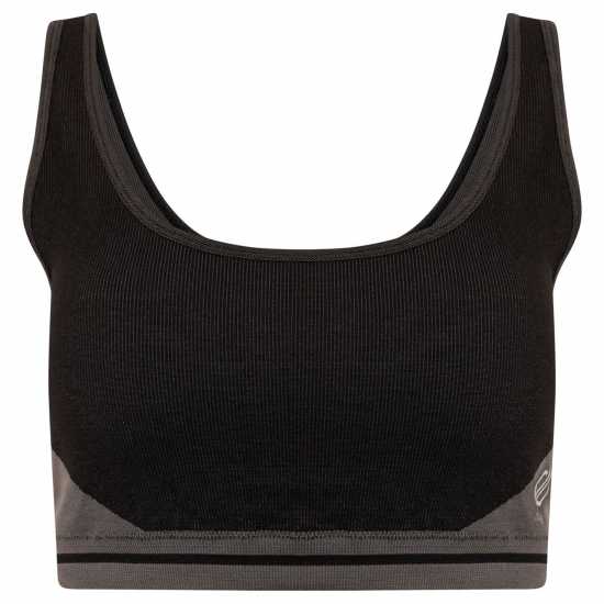 Дамски бански Dare2B Dare 2B Sweat It Top Черно/Сиво сиво Dare2B Dare 2B Sweat It Top Черно/Сиво сиво Дамски бански