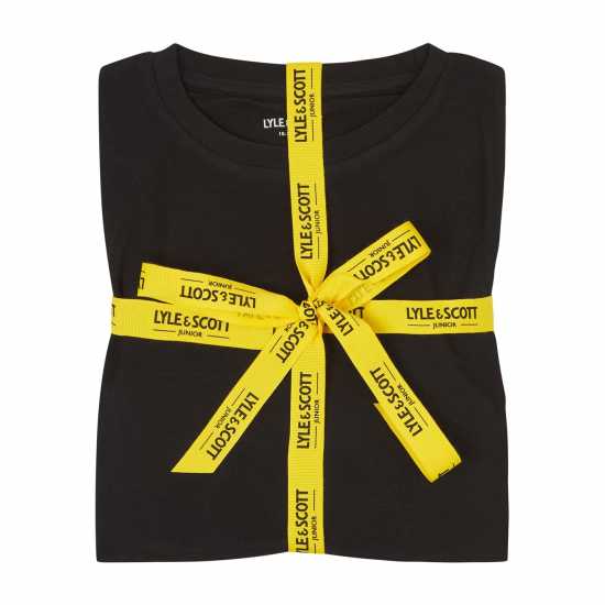 Lyle And Scott Pyjama Short-Sleeve Top Черно Lyle And Scott Pyjama Short-Sleeve Top Черно