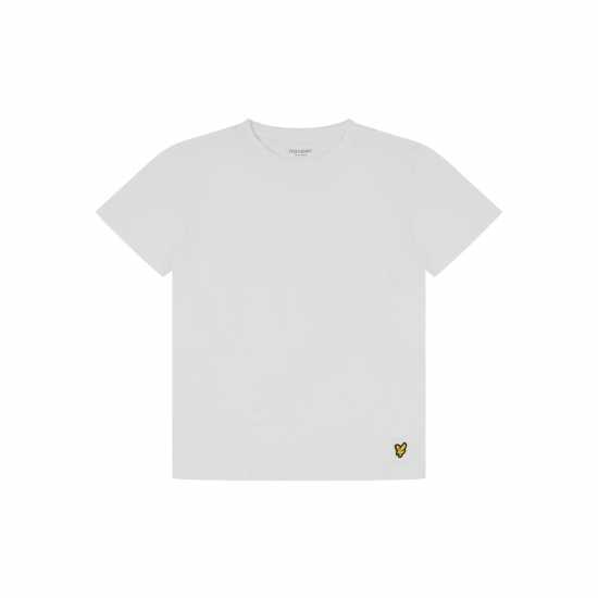Lyle And Scott Pyjama Short-Sleeve Top Бяло/Пийкоат 