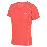 Regatta Devote Ii T-Shirt Neon Peach Дамски тениски с яка