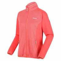 Regatta Women's Highton II Full Zip Fleece Neon Peach Дамски полар