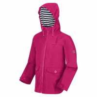 Regatta Непромокаемо Яке Belladonna Waterproof Jacket Pink Fusion Детски якета и палта