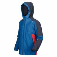 Regatta Непромокаемо Яке Rayz Waterproof Jacket ImpBl/IndGry Детски якета и палта