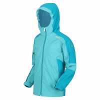 Regatta Непромокаемо Яке Rayz Waterproof Jacket Turquoi/Enam Детски якета и палта