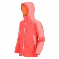 Regatta Непромокаемо Яке Rayz Waterproof Jacket NeonPch/FusC Детски якета и палта