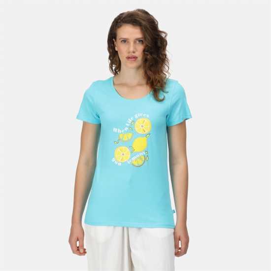 Regatta Filandra Vi T-Shirt Seascape Дамски тениски с яка