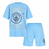Team Man City Short Jn42  Детски пижами