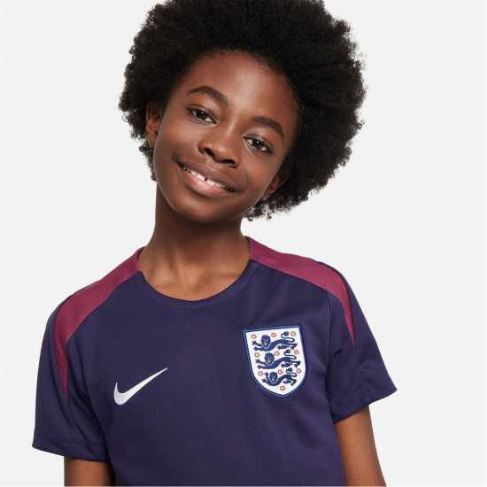 Nike England Strike Short Sleeve Top 2024 Juniors