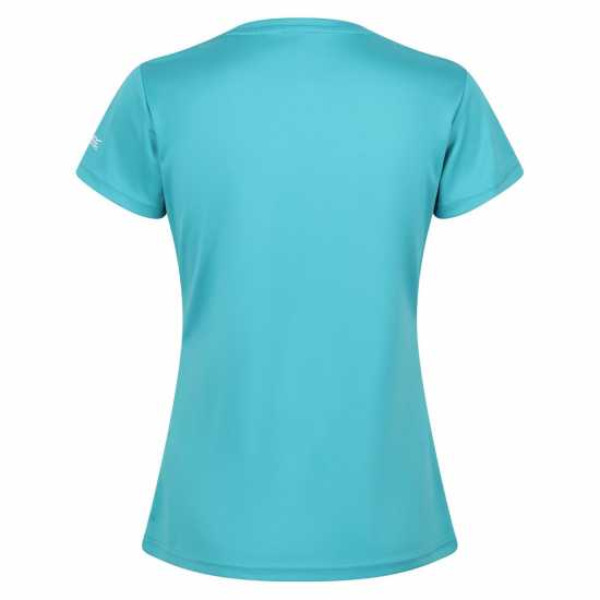 Regatta Womens Fingal Vi T-Shirt Turquoise Дамски тениски с яка