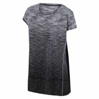 Regatta Hyperdimension Ii T-Shirt Black Ombre Дамски тениски с яка