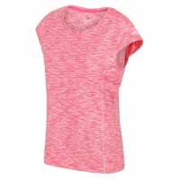 Regatta Hyperdimension Ii T-Shirt Tropicl Pink Дамски тениски с яка