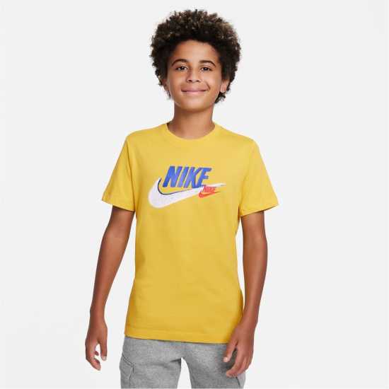 Nike Детска Тениска Къс Ръкав Graphic Short Sleeve T Shirt Junior Boys