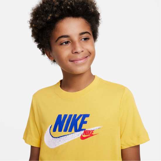 Nike Детска Тениска Къс Ръкав Graphic Short Sleeve T Shirt Junior Boys