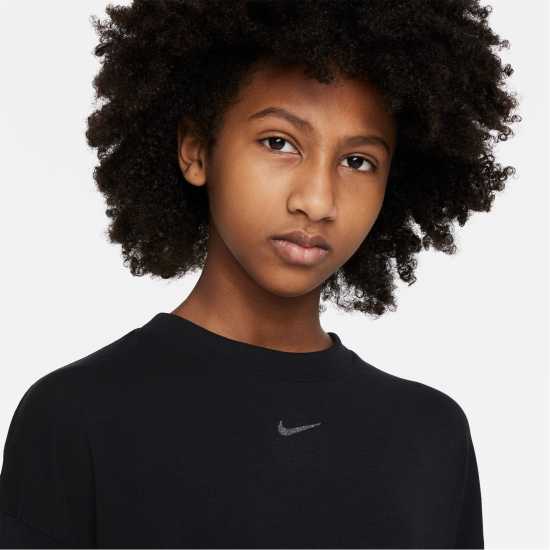Nike Yoga Dri-FIT Big Kids' (Girls') Training Top  Детски тениски и фланелки