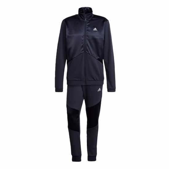 Adidas Мъжки Спортен Екип Satin French Terry Tracksuit Mens  