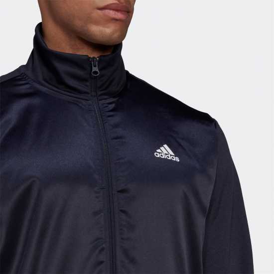Adidas Мъжки Спортен Екип Satin French Terry Tracksuit Mens  