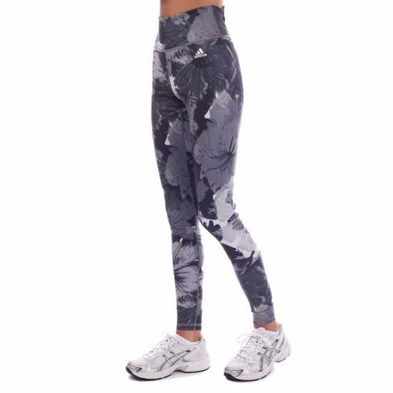 Adidas Training Essentials Printed High-Waisted Leggings  