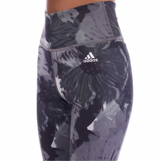 Adidas Training Essentials Printed High-Waisted Leggings  