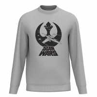 Star Wars X-Wing On Rebel Alliance Symbol Sweater  Мъжко облекло за едри хора