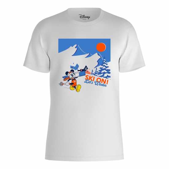 Disney Mickey Mouse Ski On! T-Shirt  Дамски стоки с герои
