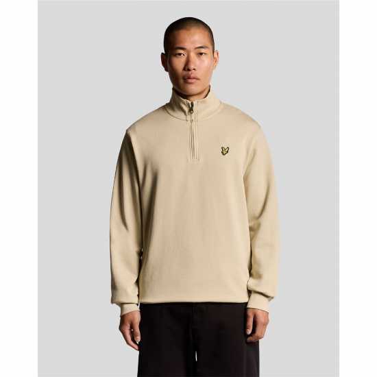 Lyle And Scott Loopback Quarter Zip Sweatshirt  