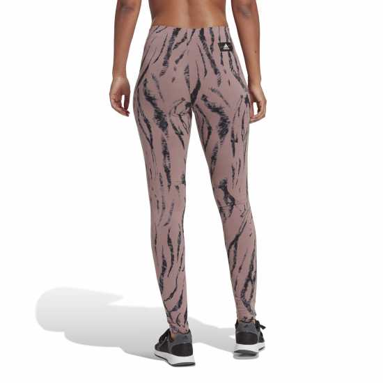 Дамски долнища на анцуг Adidas Future Icons Animal Print Leggings Womens Adidas Future Icons Animal Print Leggings Womens Дамски долнища на анцуг