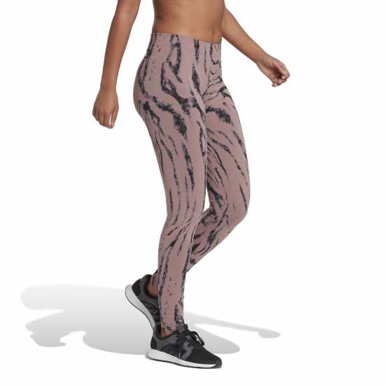 Дамски долнища на анцуг Adidas Future Icons Animal Print Leggings Womens Adidas Future Icons Animal Print Leggings Womens Дамски долнища на анцуг
