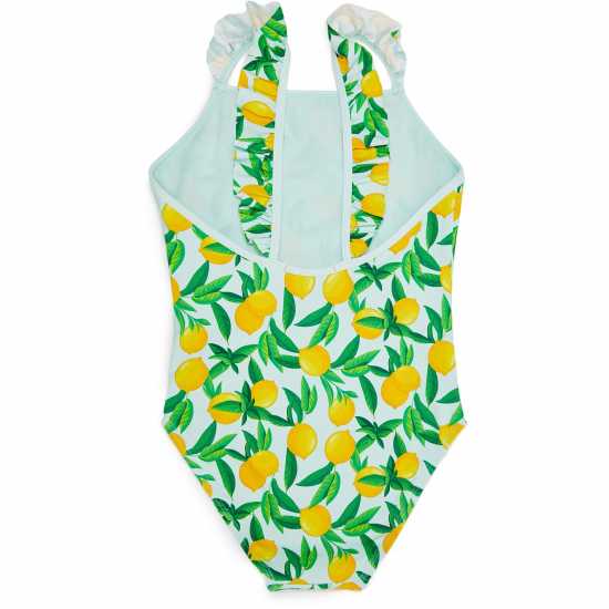 Threadbare Swimsuit And Hat Juniors  Бански за момичета