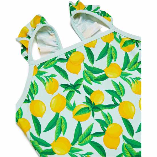 Threadbare Swimsuit And Hat Juniors  Бански за момичета