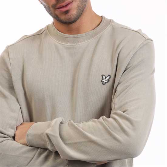 Lyle And Scott Natural Dye Crewneck Sweatshirt  