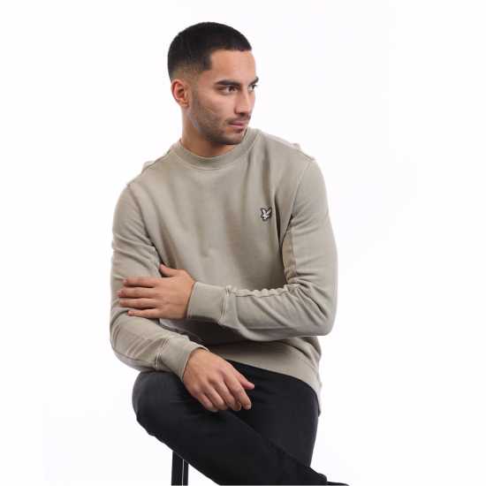 Lyle And Scott Natural Dye Crewneck Sweatshirt  