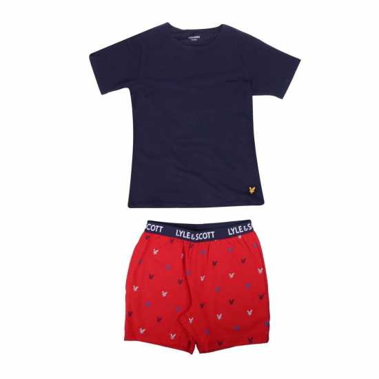 Lyle And Scott Allover Print Loungwear Set  