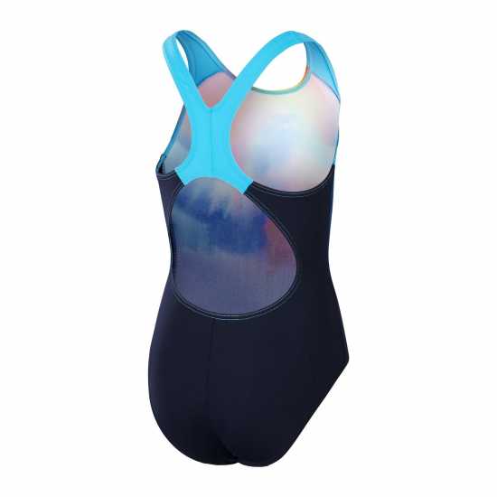 Детски бански и бикини Speedo Digital Placement Splashback Junior Speedo Digital Placement Splashback Junior Детски бански и бикини