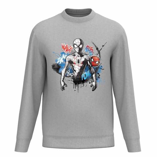 Marvel Spiderman Graffiti Sweater