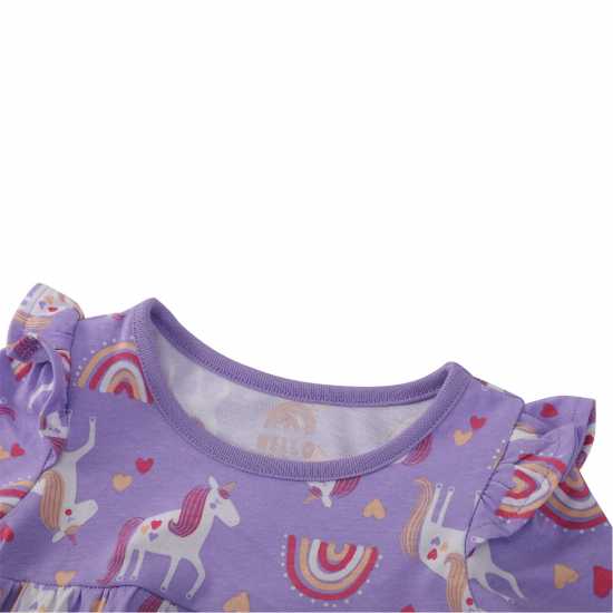 Baby Girl Unicorn Rainbow Swing Dress  