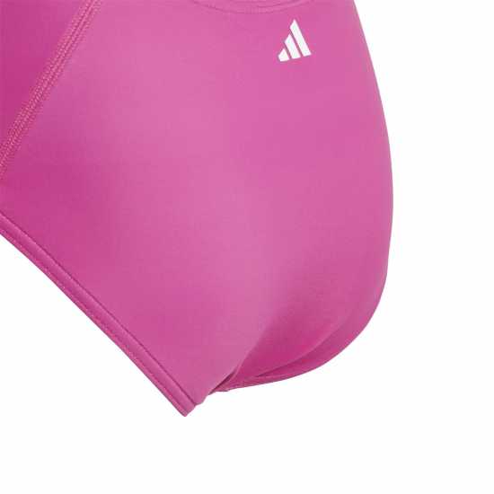 Adidas Big Bars Swimsuit Juniors Pink Детски бански и бикини