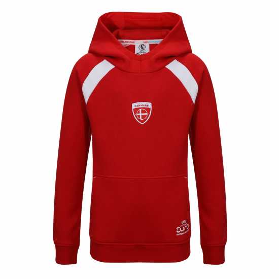 Uefa Детска Блуза С Качулка Denmark Hoody Juniors  