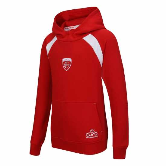 Uefa Детска Блуза С Качулка Denmark Hoody Juniors  